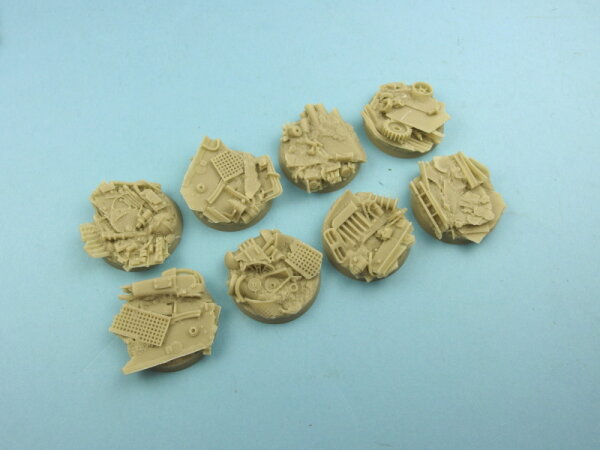 Scrapyard Bases Round 32mm (x4)