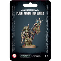 Chaos Space Marines: Death Guard Plague Marine Icon Bearer
