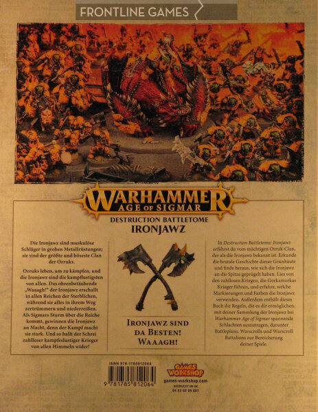 Destruction Battletome: Ironjawz (German)