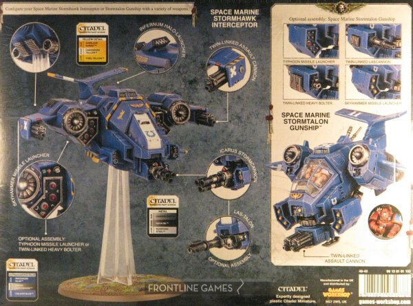 Space Marine Stormhawk Interceptor/Stormtalon Gunship