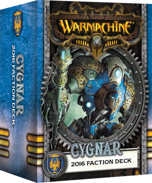 WARMACHINE Cygnar 2016 Fraktionsdeck (German)