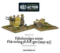 Fallschirmj&auml;ger 20mm Flakvierling 38 AA Gun (1943-45)