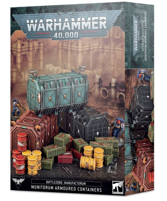 Battlezone: Manufactorum - Munitorum Armoured Containers, 43,55