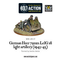 German Heer 75mm leIG18 Light Artillery (1943-45)