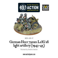 German Heer 75mm leIG18 Light Artillery (1943-45)