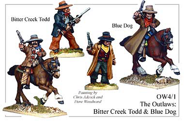 The Outlaws: Bitter Creek Todd and Blue Dog