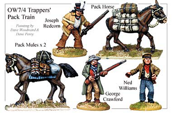 Trappers` Pack Train