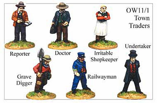 Old West: Townsfolk - Town Traders
