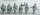 Confederate Infantry Command in Frock Coats and Kepis Advancing