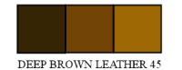 Deep Brown Leather 45