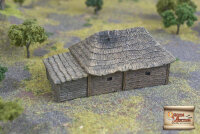Large Peasant Hut with Pigsty