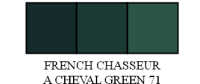 French Chasseur &agrave; Cheval Green 71