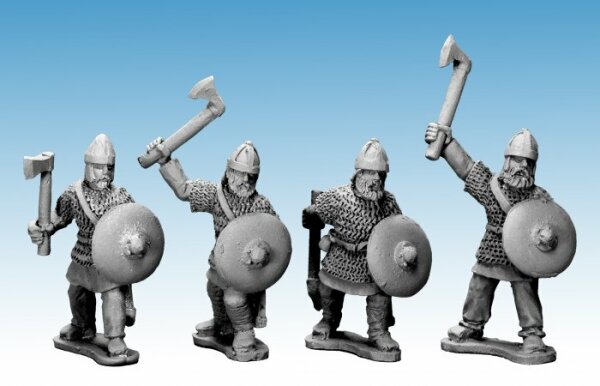 Saxon Noble Warriors with Axes