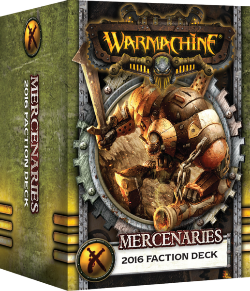 Warmachine Mercenaries 2016 Faction Deck