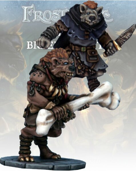 Gnoll Thief & Barbarian