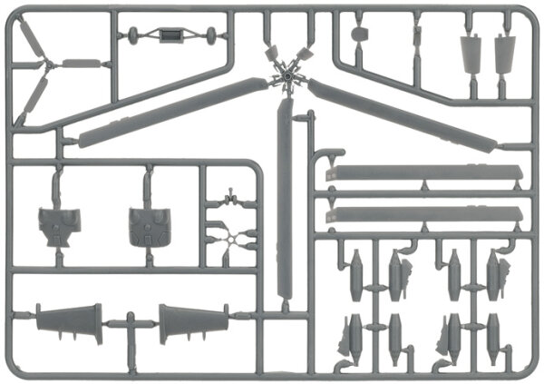 Plastic Mi-24 Hind Sprue