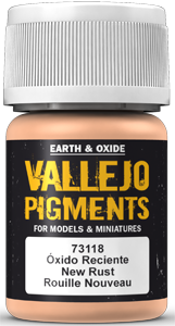 Vallejo Pigmente: 18 New Rust