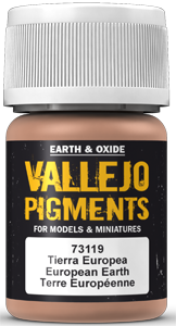 Vallejo Pigment: 19 European Earth (73.119)