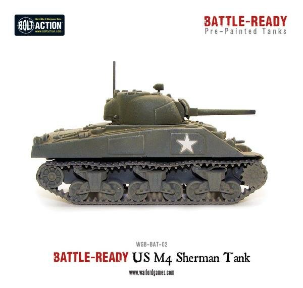 US M4 Sherman Battle Ready Tank