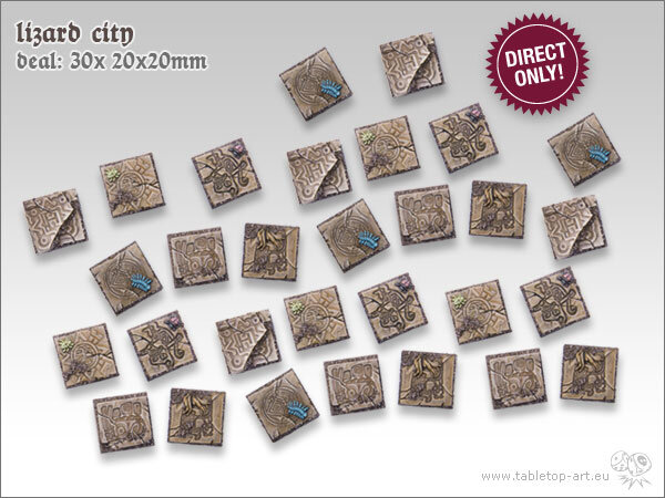 Lizard City 20x20mm Deal