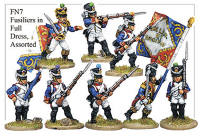 Fusiliers In Full Dress Assorted