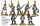 Grenadiers Or Voltigeurs In Full Dress Assorted