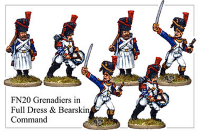 Grenadiers In Full Dress And Bearskin Command