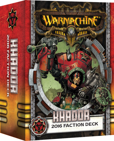 WARMACHINE Khador 2016 Faction Deck (English)