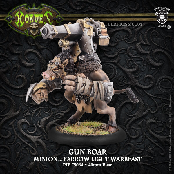 Minion Farrow Gun Boar Light Warbeast