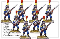 Light Infantry Voltigeurs or Carabiniers Advancing