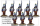 Grenadiers or Voltigeurs In Campaign Dress Marching