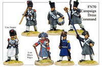 Fuisiliers In Greatcoat Campaign Dress - Command