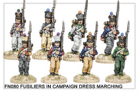 Fuisiliers In Campaign Dress Marching