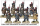 Line Grenadiers In Greatcoat Marching