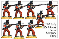 Early Line Infantry Center Company Firing