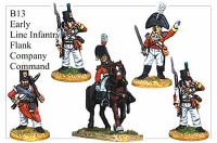Early Line Infantry Flank Company Command