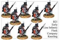 Early Line Infantry Flank Company Kneeling