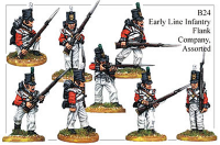 Early Line Infantry Flank Company - Assorted