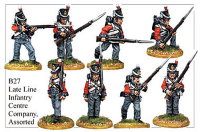 Late Line Infantry Center Company - Assorted