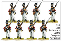 Late Line Infantry Center Company Advancing