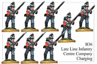 Late Line Infantry Center Company Charging