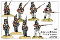 Late Line Infantry Flank Company - Assorted