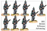 Napoleonic British - British Riflemen Advancing