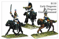 Early Dragoons & Dragoon Guard Command in Bicornes