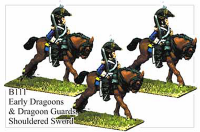 Early Dragoons & Dragoon Guards - Shouldered Swords