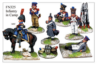 Napoleonic French - Infantry in Camp
