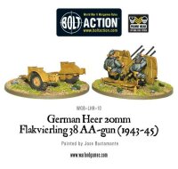 German Heer 20mm FlaK-Vierling38 AA Gun (1943-1945)