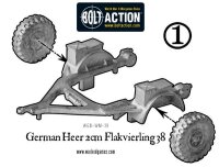 German Heer 20mm FlaK-Vierling38 AA Gun (1943-1945)