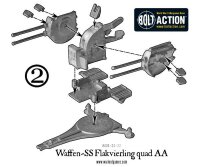 Waffen-SS 20mm FlaK-Vierling 38 AA Gun (1943-1945)