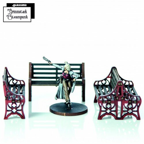 Grimmstack Benches (Red)